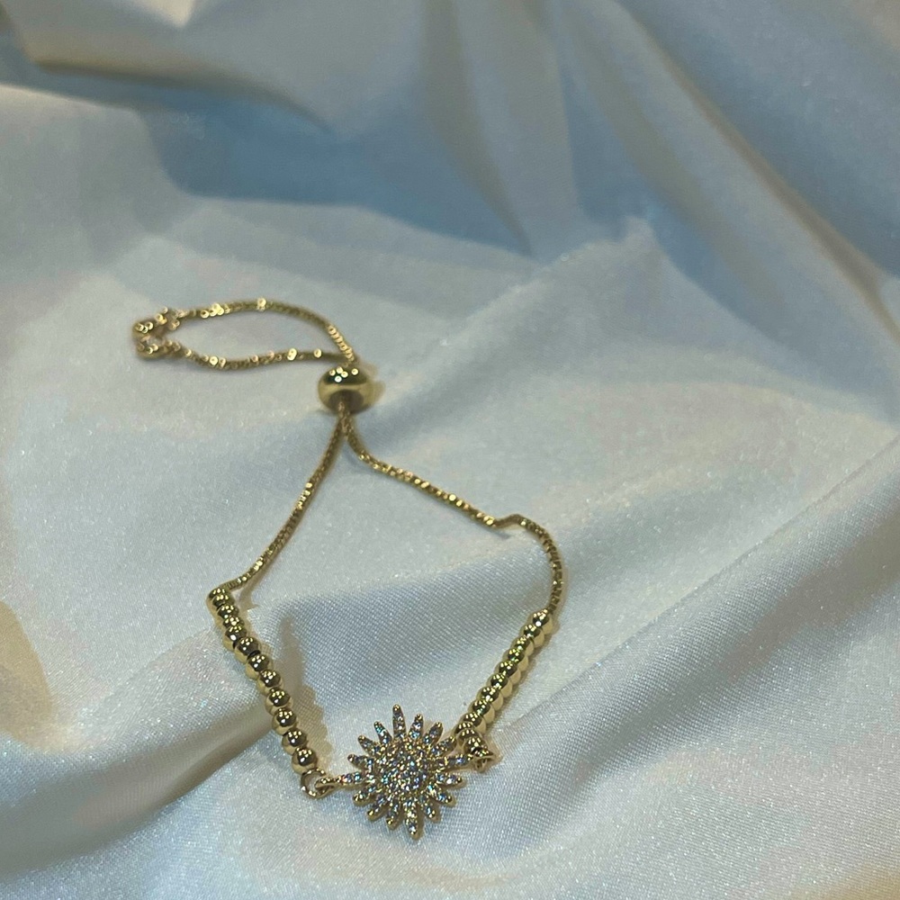 Son adjustable Bracelet ☀️🌞 Gold Plated